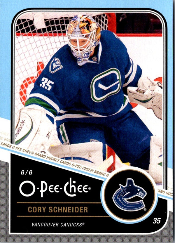 2011 O-Pee-Chee Cory Schneider #404