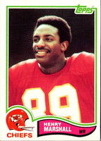 1982 Topps Henry Marshall #122