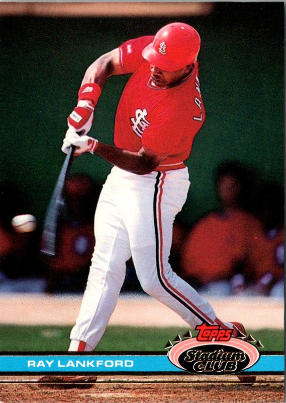 1991 Stadium Club Ray Lankford #537