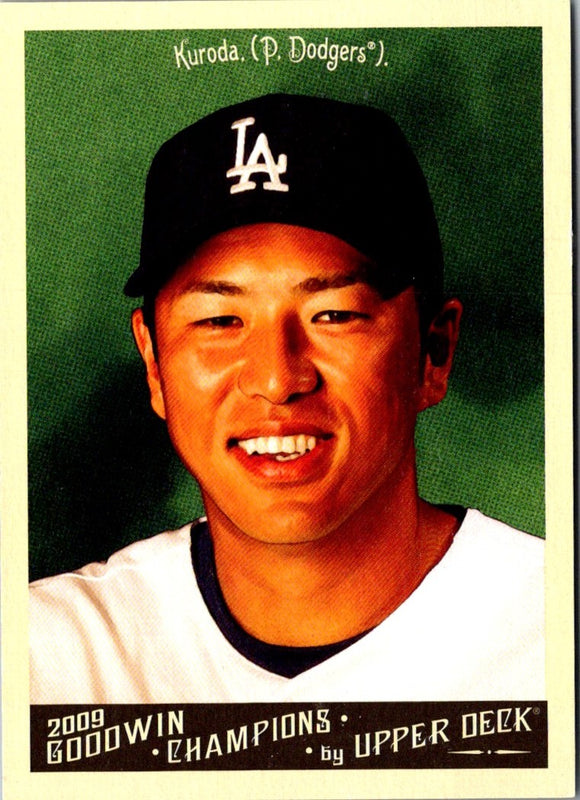 2009 Upper Deck Goodwin Champions Hiroki Kuroda #26