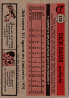 1981 Topps Dick Davis #183