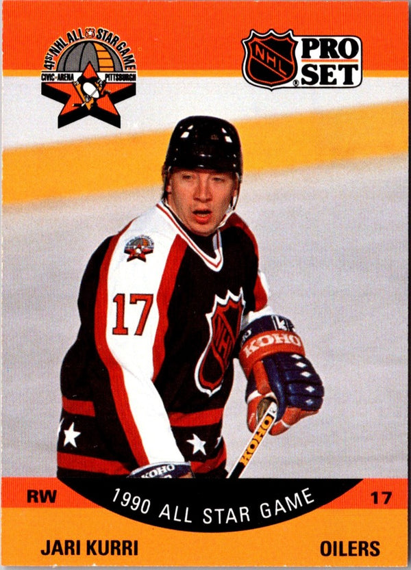 1990 Pro Set Jari Kurri #348A