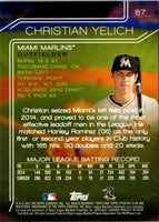 2015 Stadium Club Christian Yelich #87