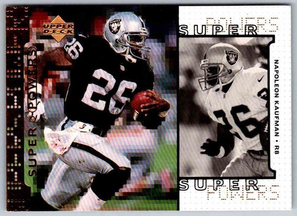 1998 Upper Deck Napoleon Kaufman #S3