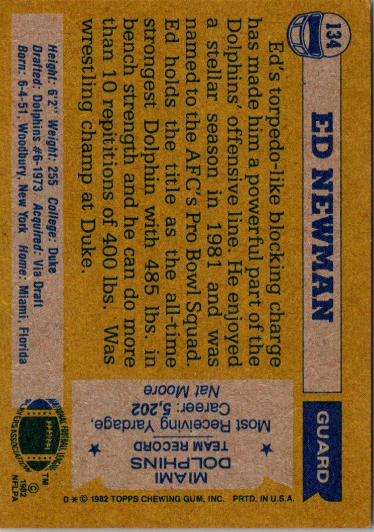 1982 Topps Ed Newman