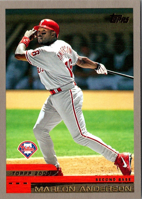 2000 Topps Marlon Anderson #341