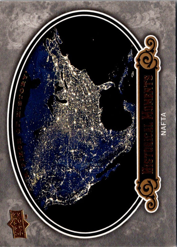 2009 Upper Deck A Piece of History NAFTA #166