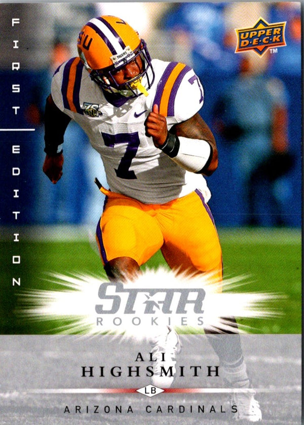 2008 Upper Deck First Edition Ali Highsmith #201 Rookie