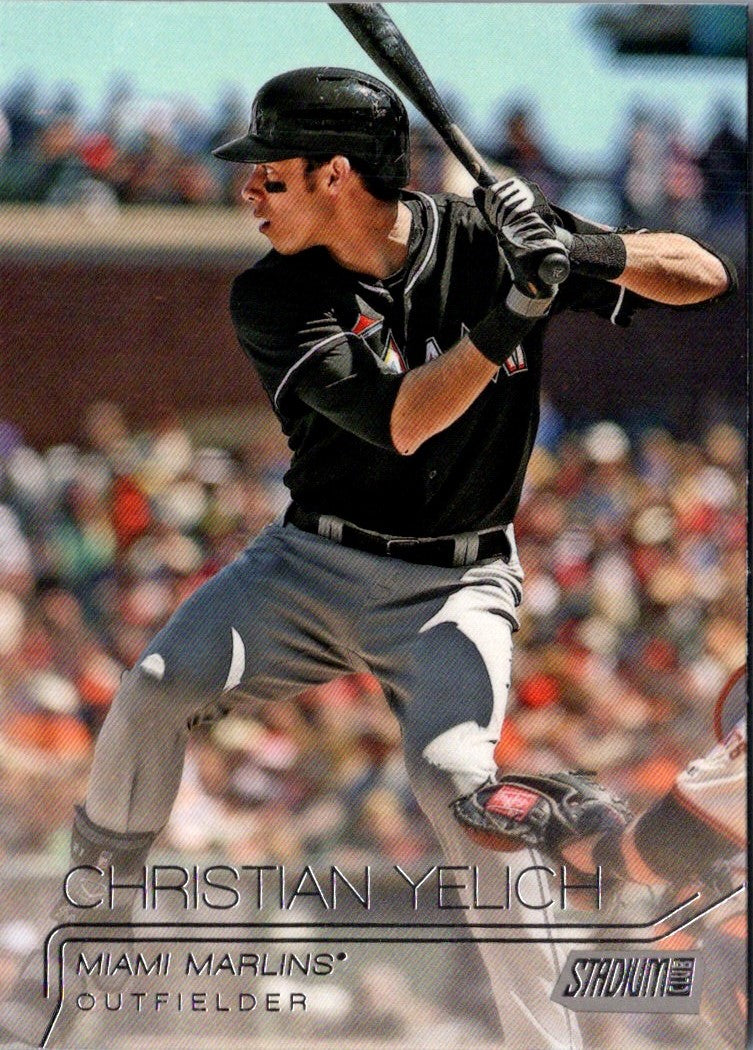 2015 Stadium Club Christian Yelich