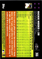 2007 Topps Rickie Weeks #366