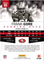 2012 Panini Absolute Frank Gore #80