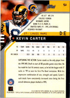 2000 Stadium Club Kevin Carter #51