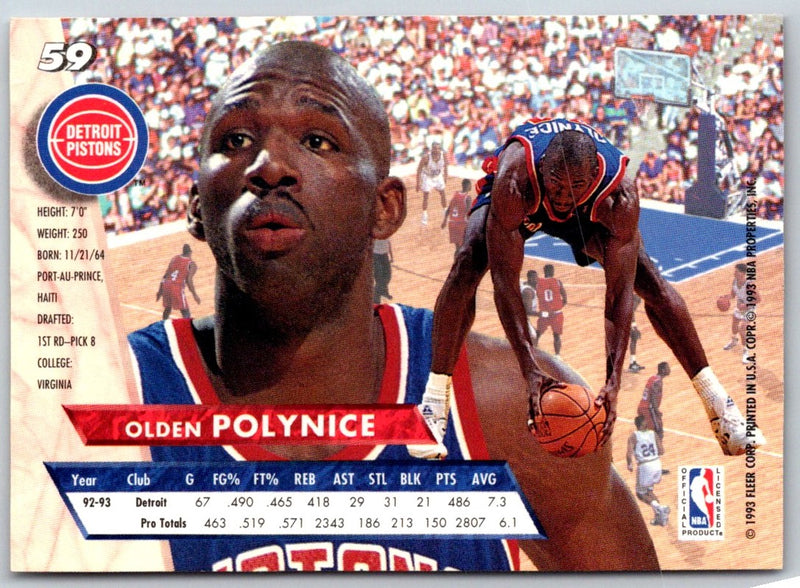 1993 Ultra Olden Polynice
