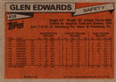 1981 Topps Glen Edwards