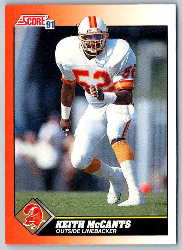 1991 Score Keith McCants #427