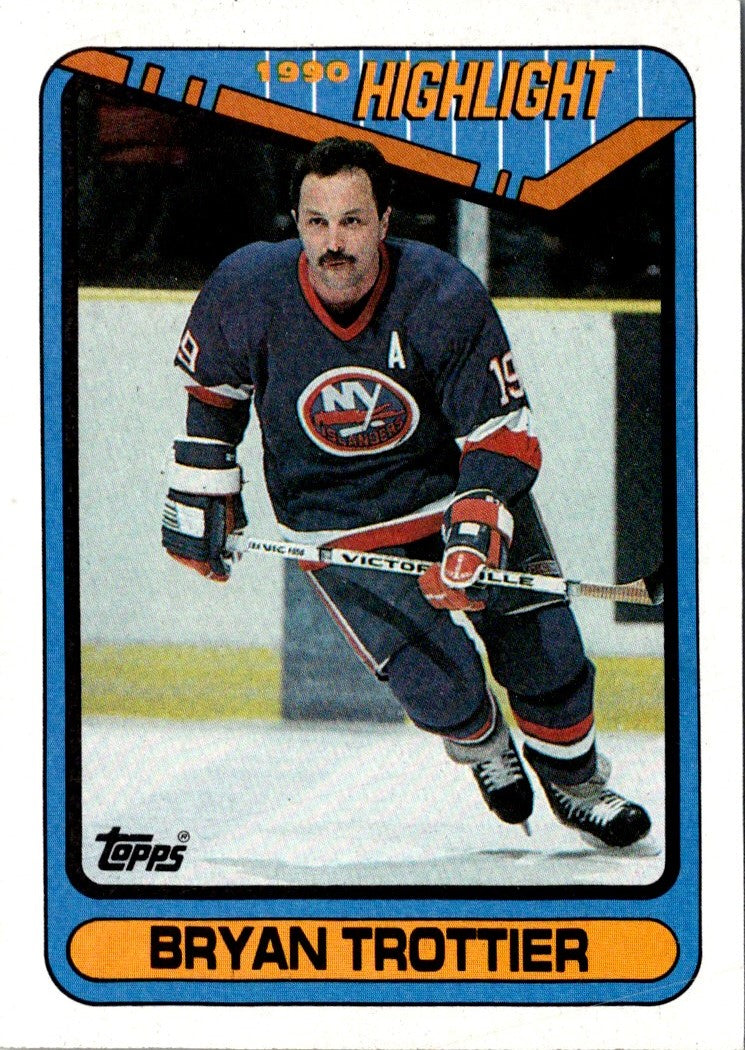 1990 Topps Bryan Trottier