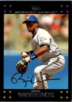 2007 Topps Rickie Weeks #366