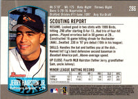 2000 Bowman Jerry Hairston Jr. #286