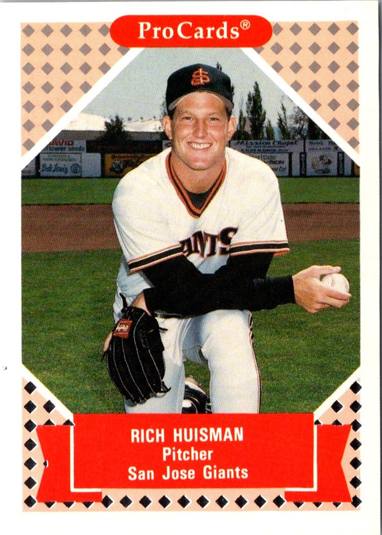 1991 ProCards Tomorrow's Heroes Rich Huisman