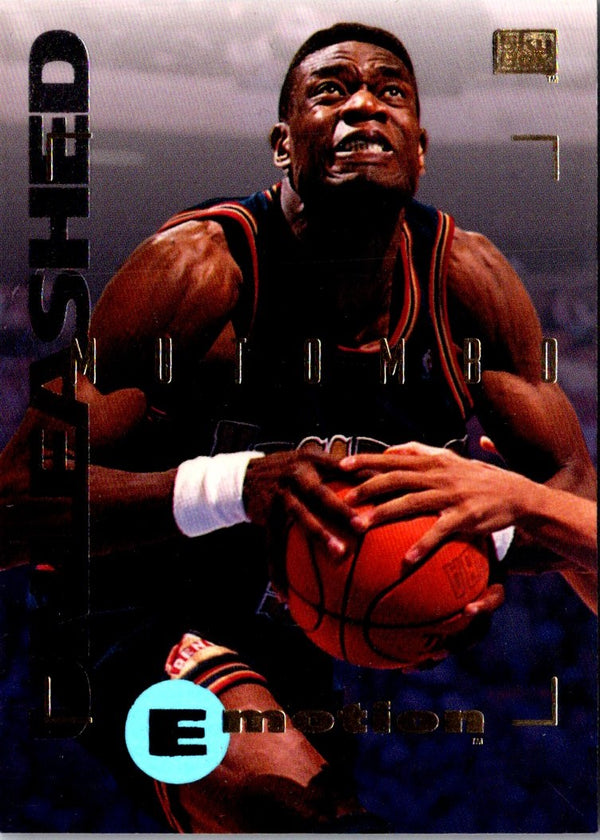 1994 SkyBox E-Motion Dikembe Mutombo #23