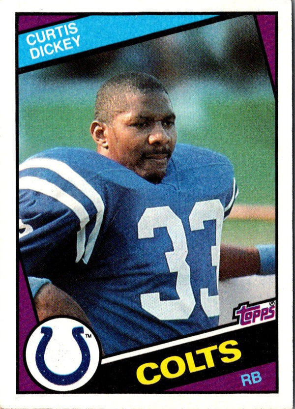 1984 Topps Curtis Dickey #12 VG