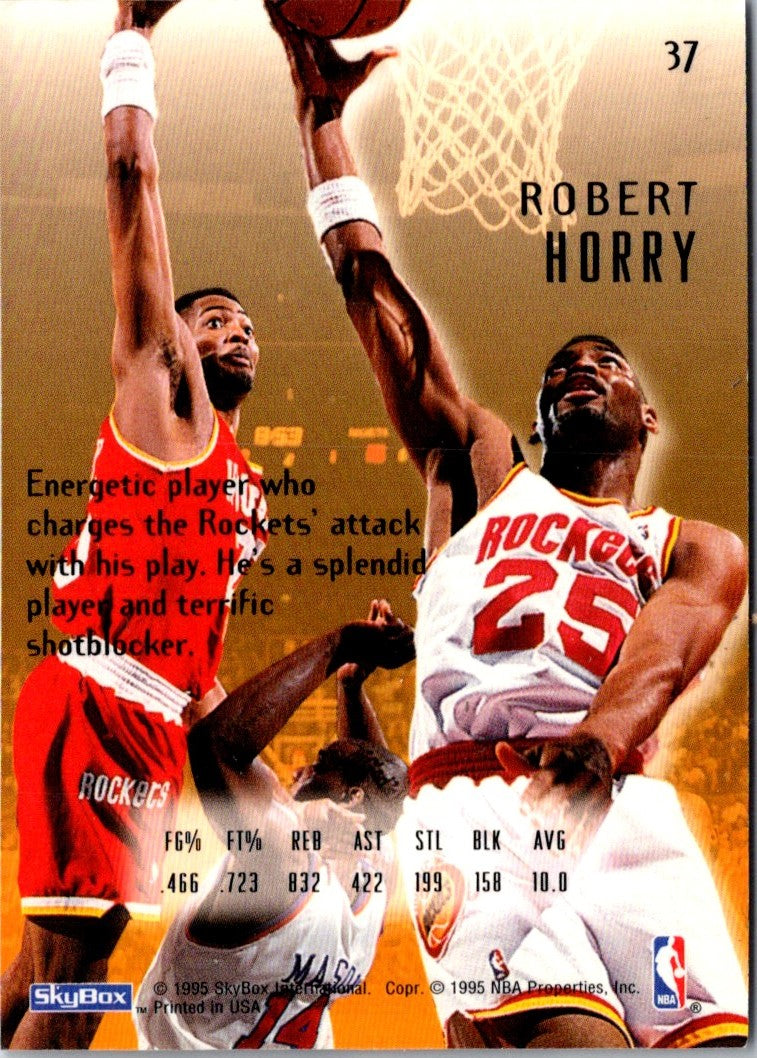 1994 SkyBox E-Motion Robert Horry