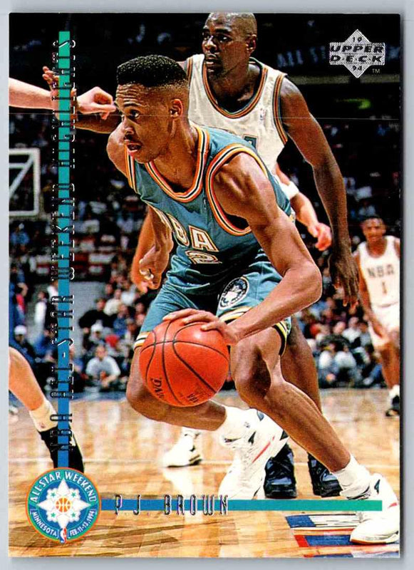1995 Upper Deck P.J. Brown #190