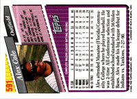 1993 Topps Alex Cole #591