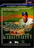2015 Stadium Club Rymer Liriano #280 Rookie