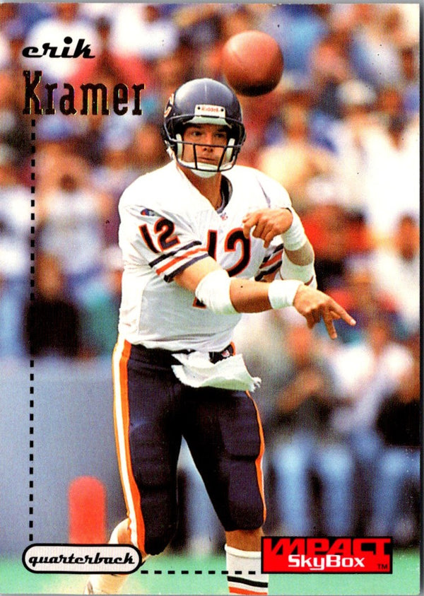 1996 SkyBox Impact Erik Kramer #27