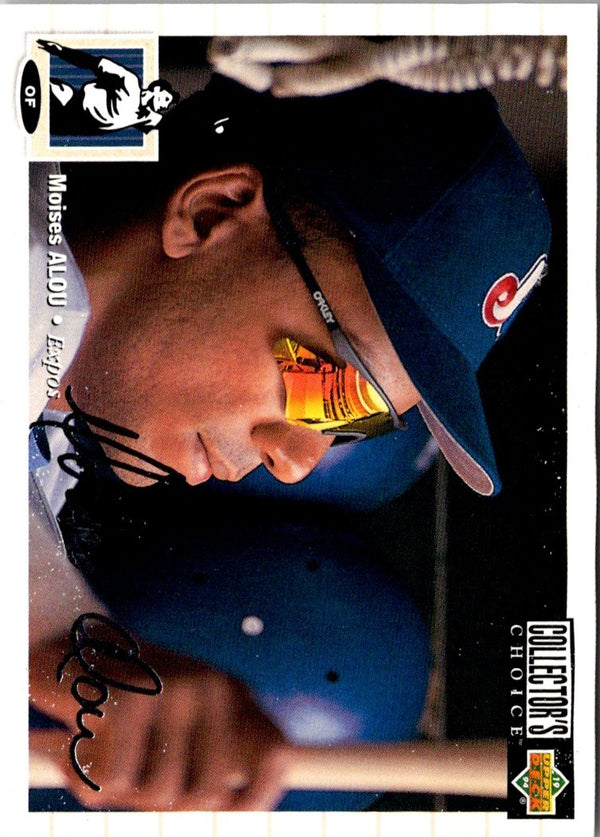 1994 Collector's Choice Moises Alou #35 Silver Signature