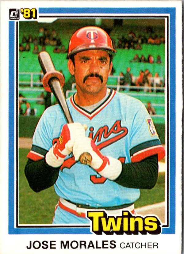 1981 Donruss Jose Morales #495