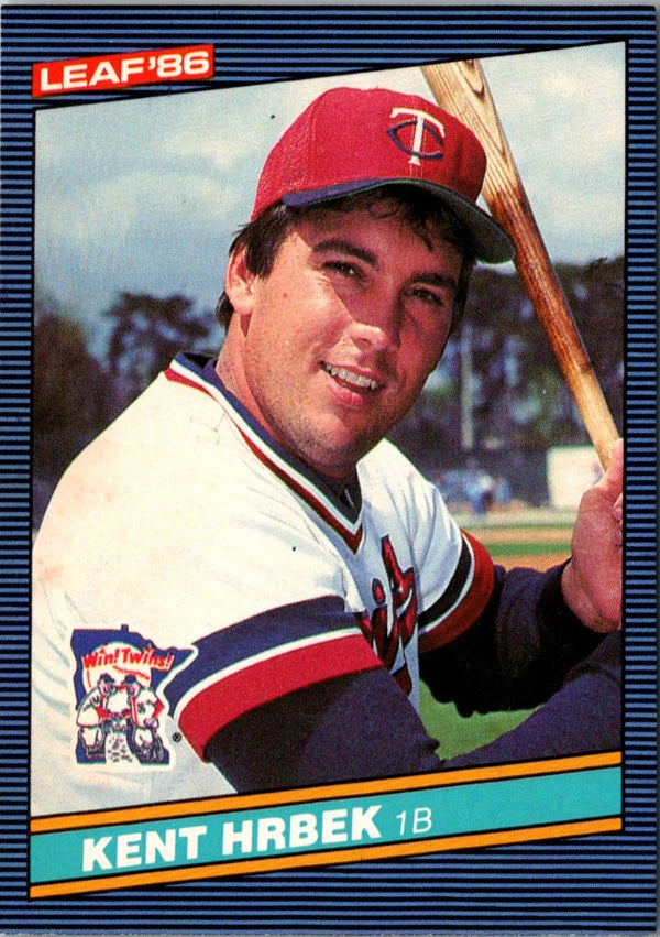 1986 Leaf Kent Hrbek #67