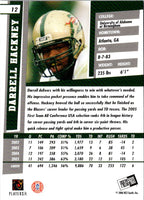 2006 Press Pass SE Darrell Hackney #12