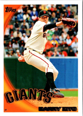 2010 Topps Barry Zito #244