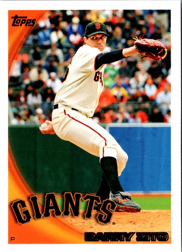 2010 Topps Barry Zito #244