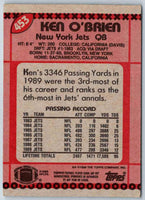 1990 Topps Ken O'Brien #453
