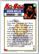 1992 Topps Gold Kevin Willis