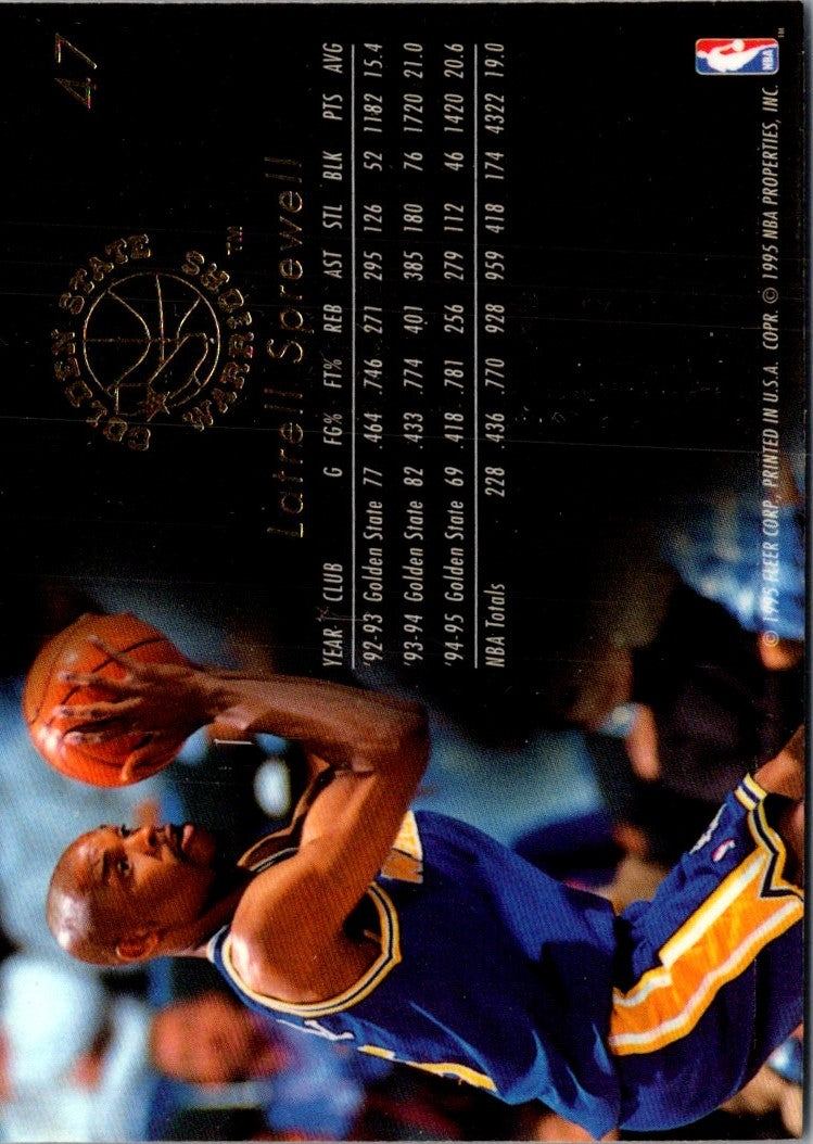 1995 Flair Latrell Sprewell