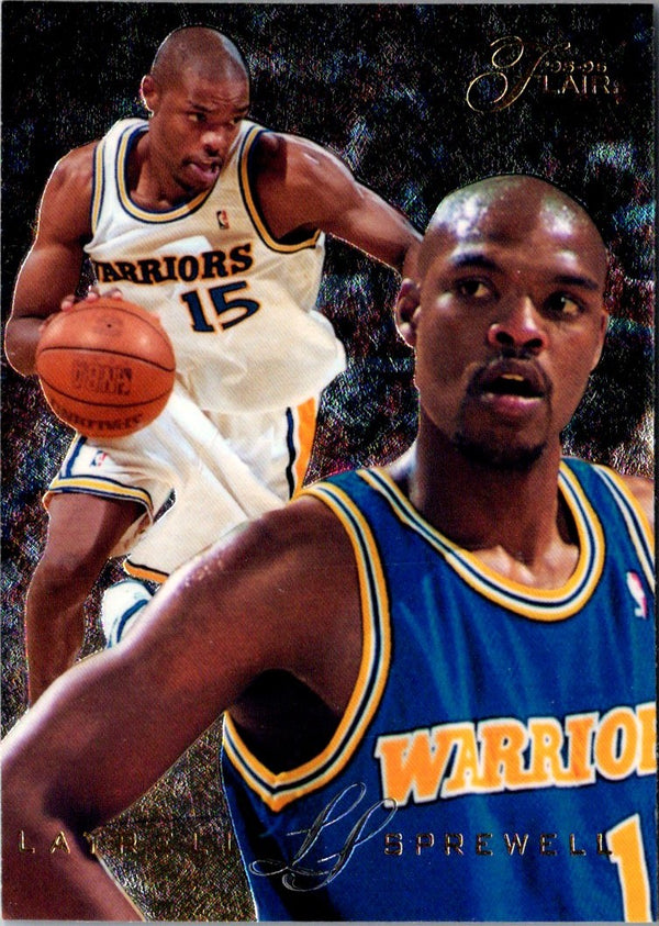 1995 Flair Latrell Sprewell #47