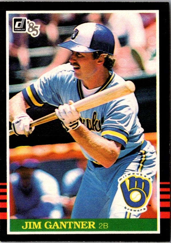 1985 Donruss Jim Gantner #229