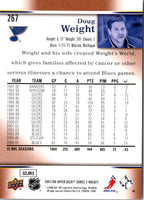 2007 Upper Deck Doug Weight #267