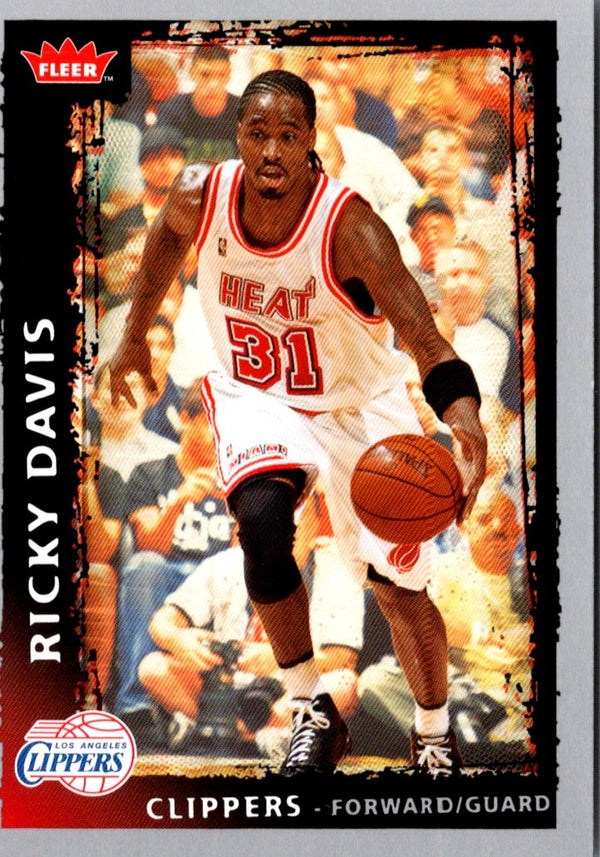 2008 Fleer Ricky Davis #182