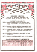 1981 Donruss Roy Howell