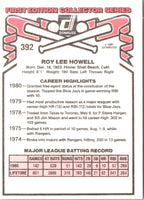 1981 Donruss Roy Howell #392