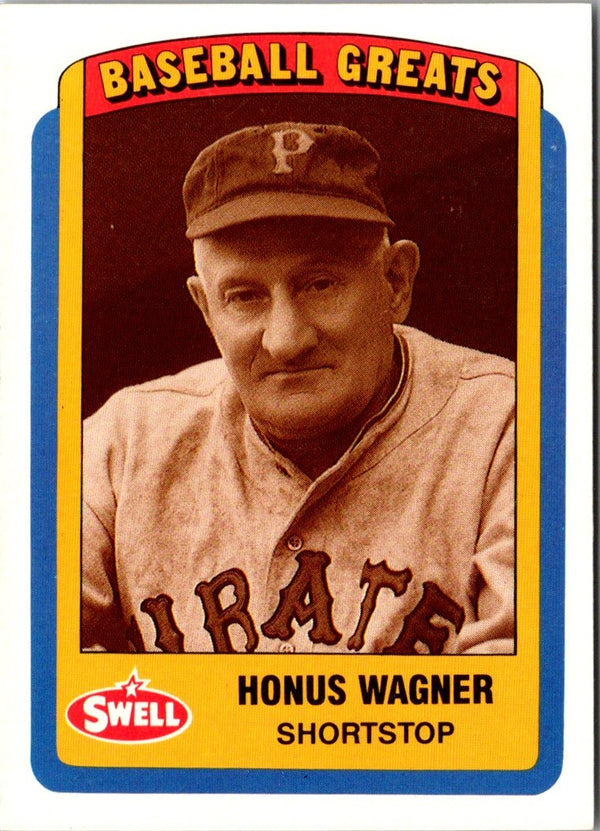 1990 Swell Baseball Greats Honus Wagner #50