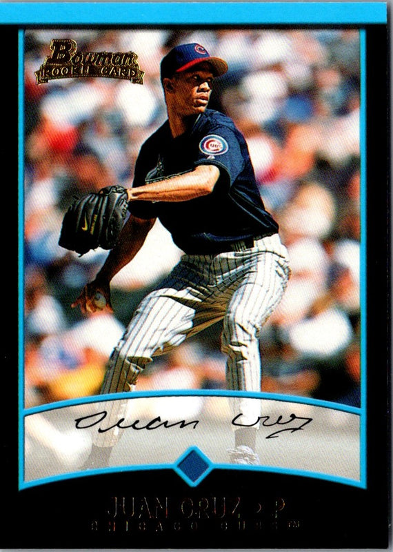 2001 Bowman Draft Picks & Prospects Juan Cruz #BDP72 Rookie