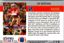 1990 Pro Set Super Bowl MVP Collectibles Joe Montana