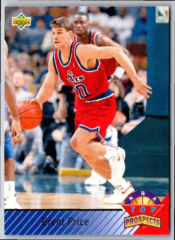 1992 Upper Deck Brent Price #482