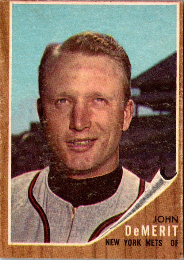 1962 Topps John DeMerit #4 VG-EX